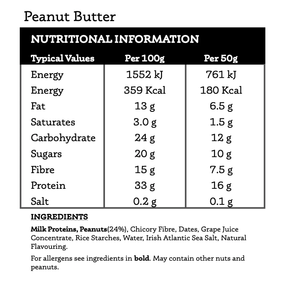 All Real Nutrition Peanut Butter Protein Bar - Image 3