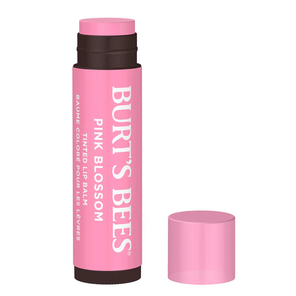 Burt's Bees Pink Blossom Natural Tinted Lip Balm