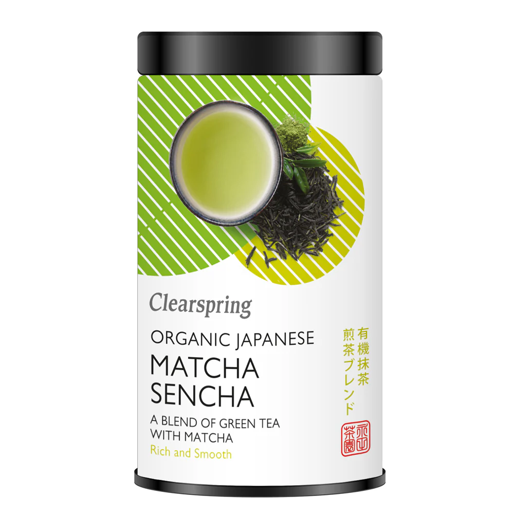 Clearspring Organic Japanese Matcha Sencha - Loose Leaf Tea