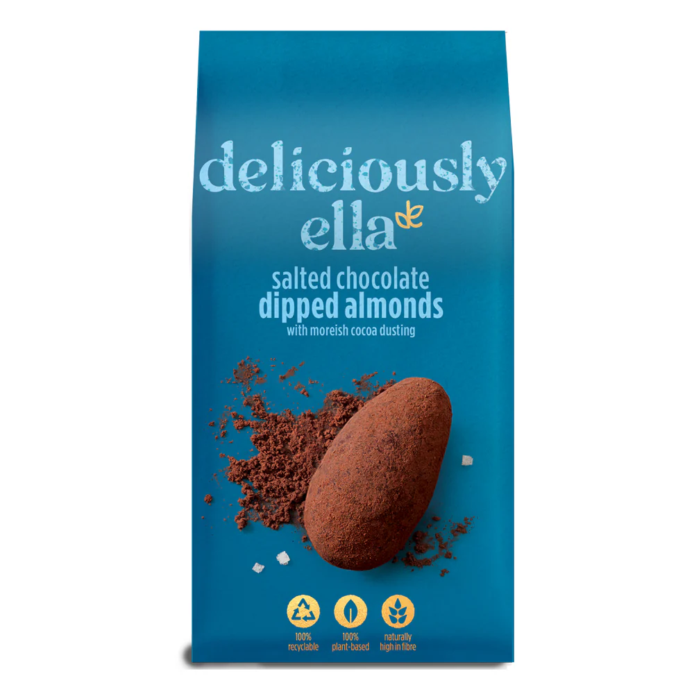 Deliciously Ella Salted Chocolate Dipped Almonds - Image 2