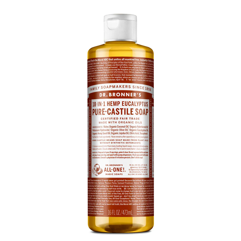 Dr. Bronner Eucalyptus Pure Castile Soap - Image 5