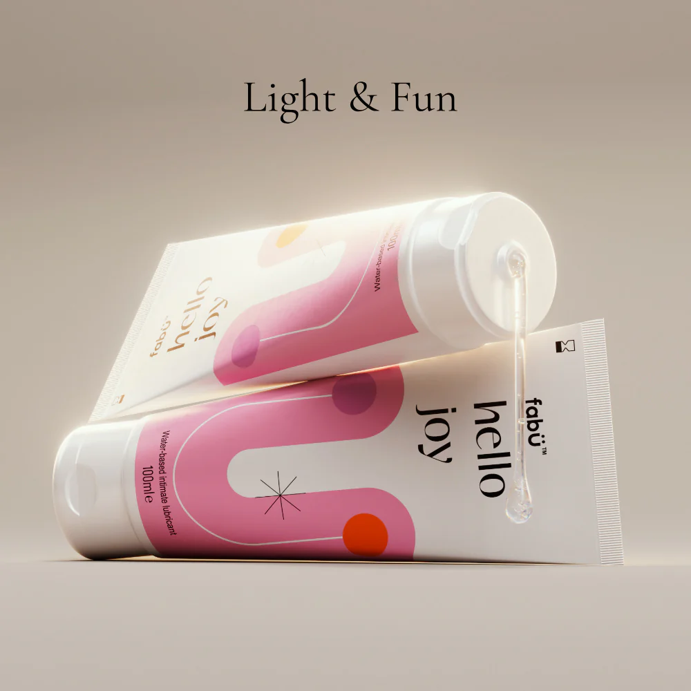 FabÜ Hello Joy Water-Based Intimate Lubricant - Image 3