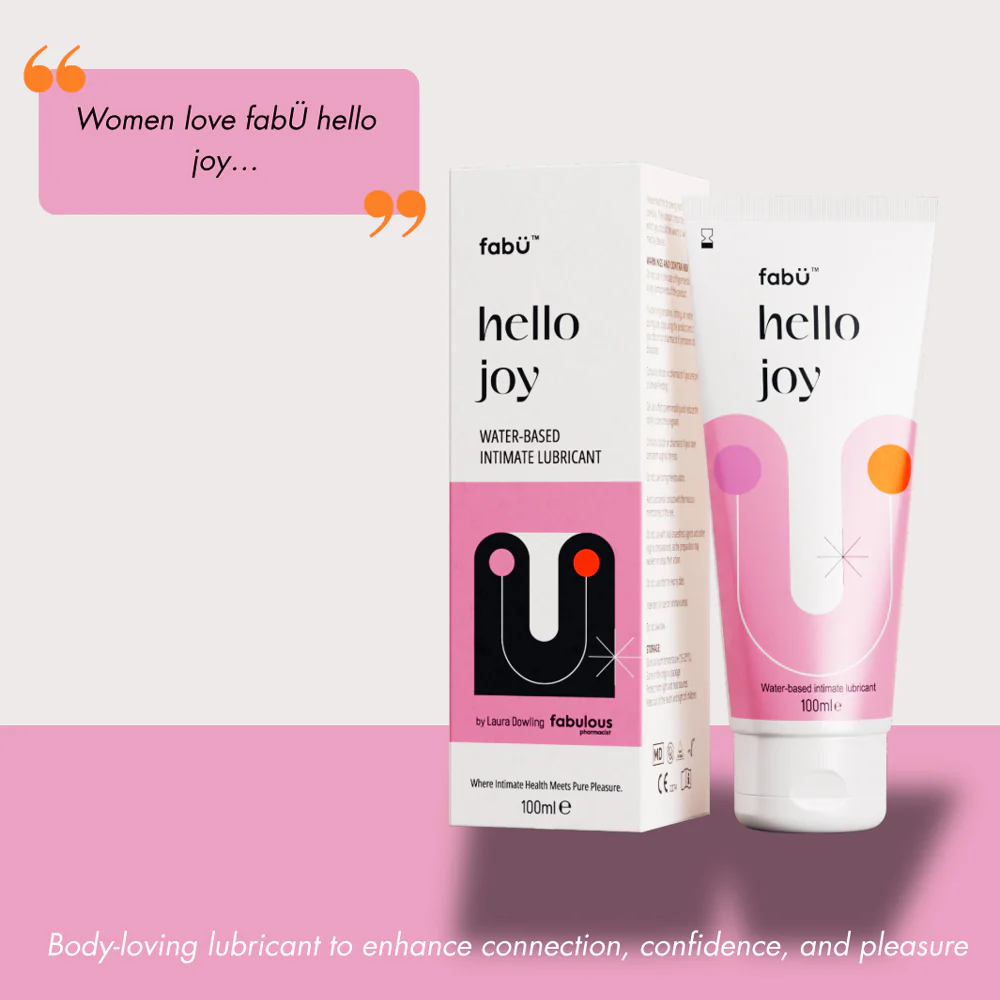 FabÜ Hello Joy Water-Based Intimate Lubricant - Image 4
