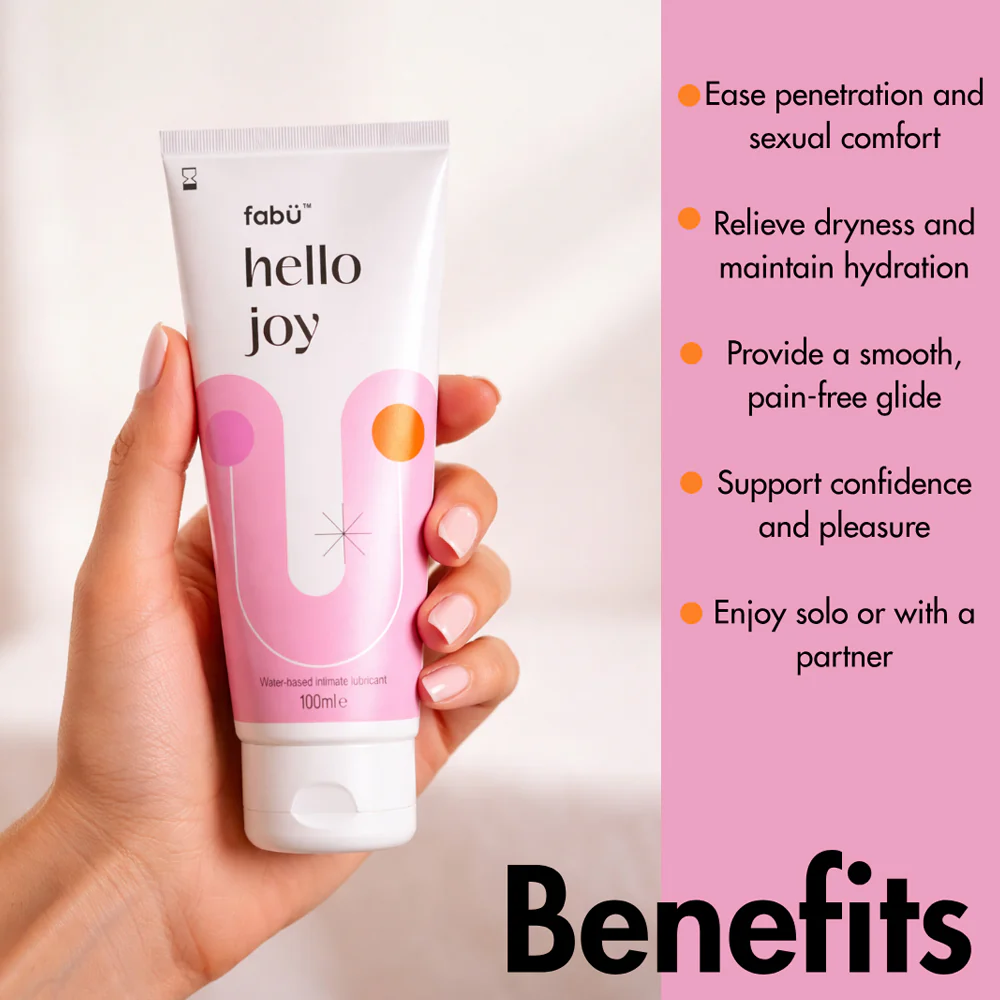 FabÜ Hello Joy Water-Based Intimate Lubricant - Image 5