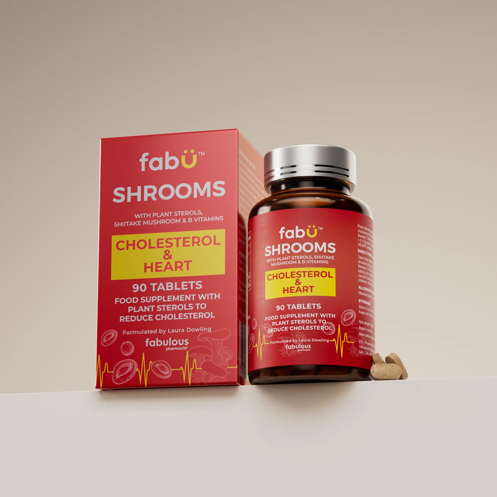 FabÜ Shrooms Cholesterol & Heart - Image 2