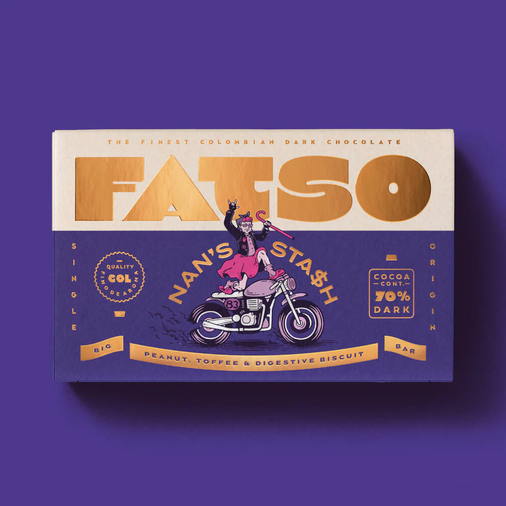 Fatso Nan's Stash Chocolate Bar
