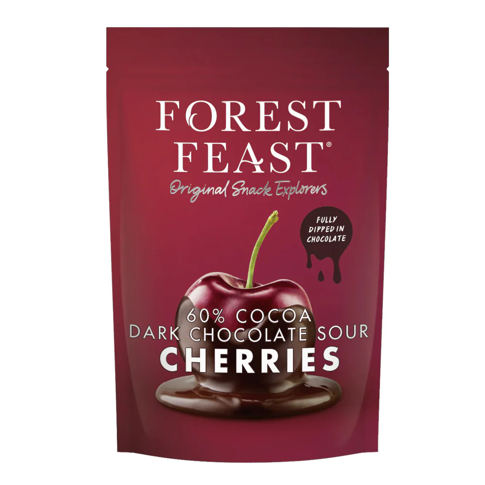 Forest Feast Dark Chocolate Sour Cherries - Image 2