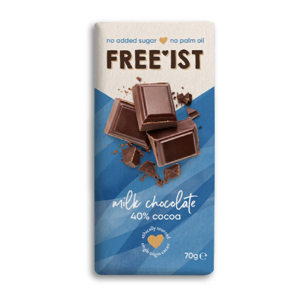 Free'ist Milk Chocolate No Added Sugar