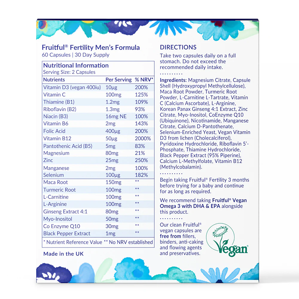 Fruitful Fertility Men's Formula - Image 4