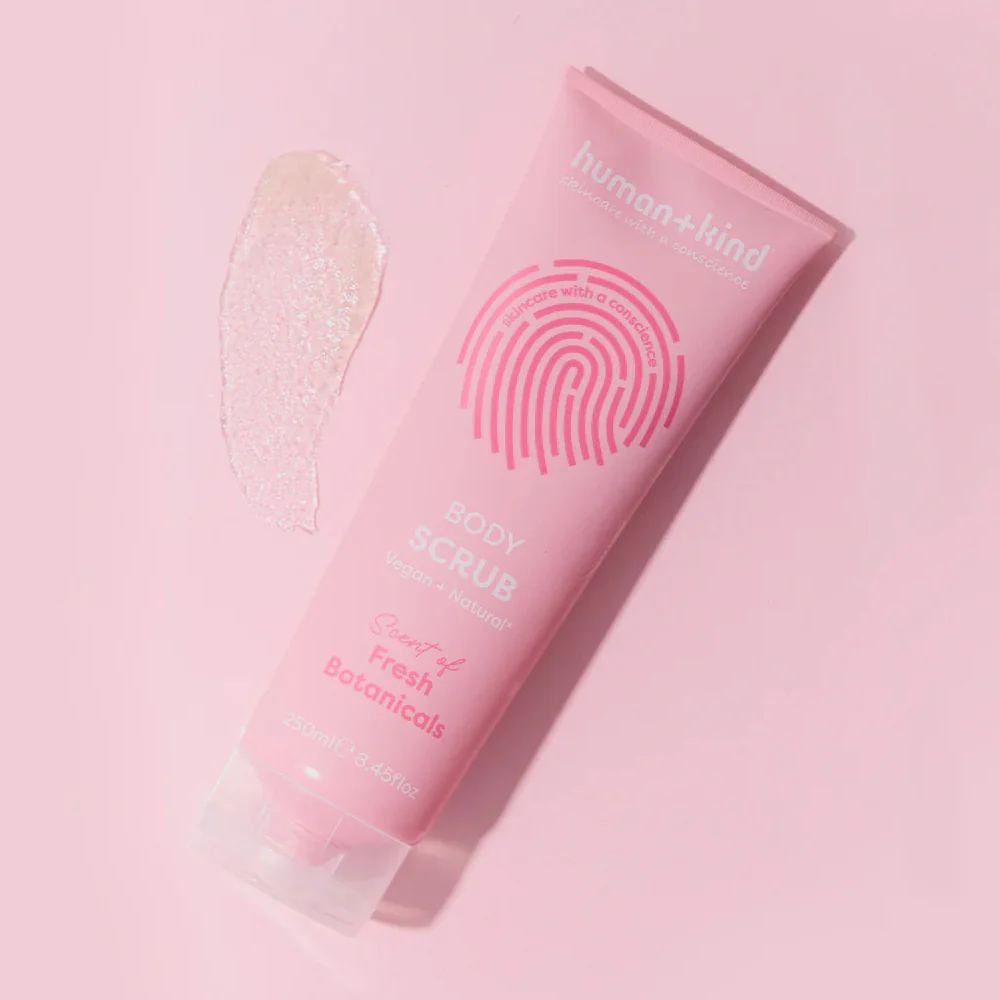 Human + Kind Body Scrub Scent of Fresh Botanicals - Image 2