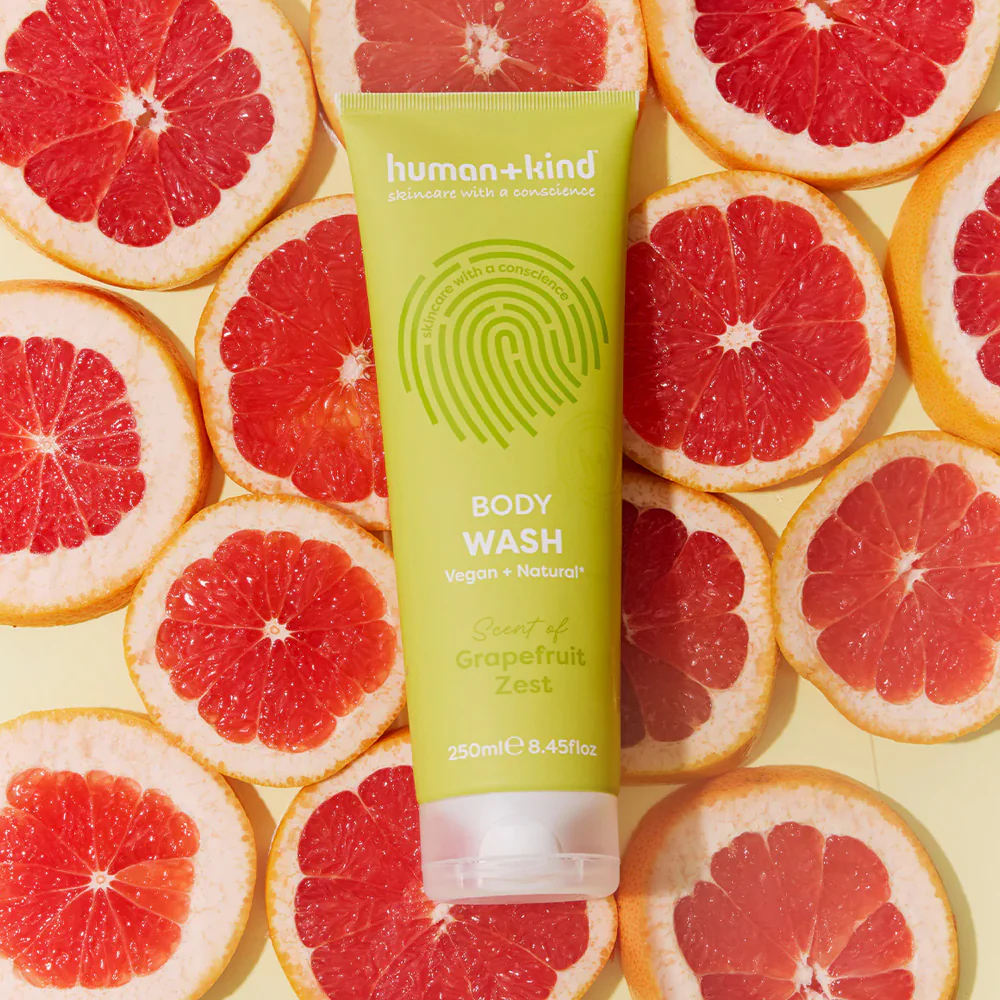 Human + Kind Body Wash Grapefruit Zest - Image 2