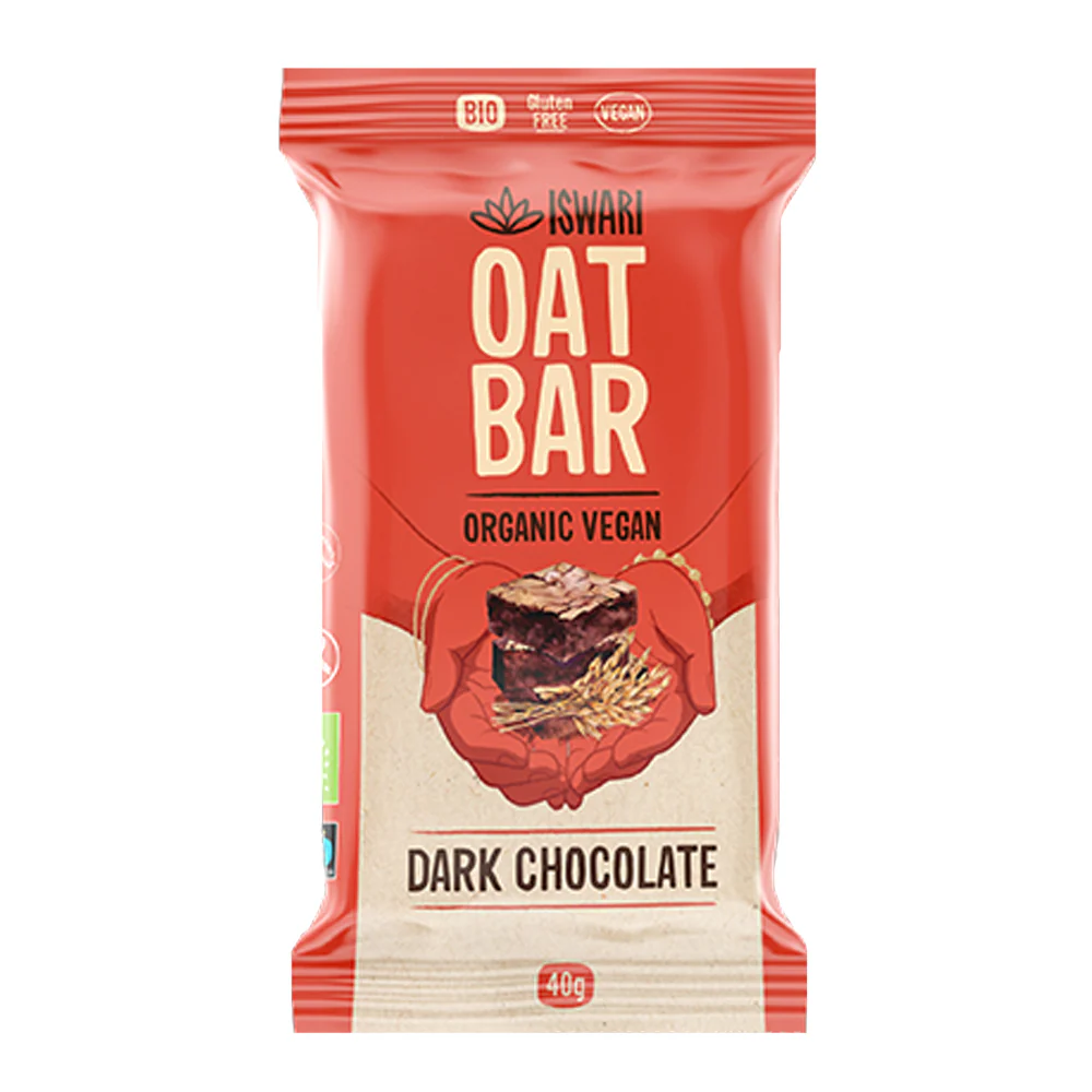Iswari Oat Bar Dark Chocolate