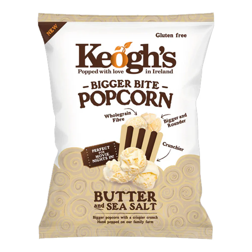 Keoghs Butter & Sea Salt Popcorn