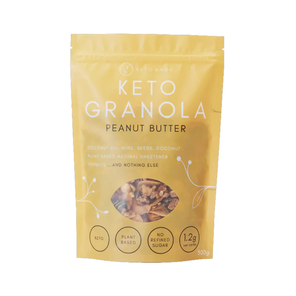 Keto Hana Granola Peanut Butter