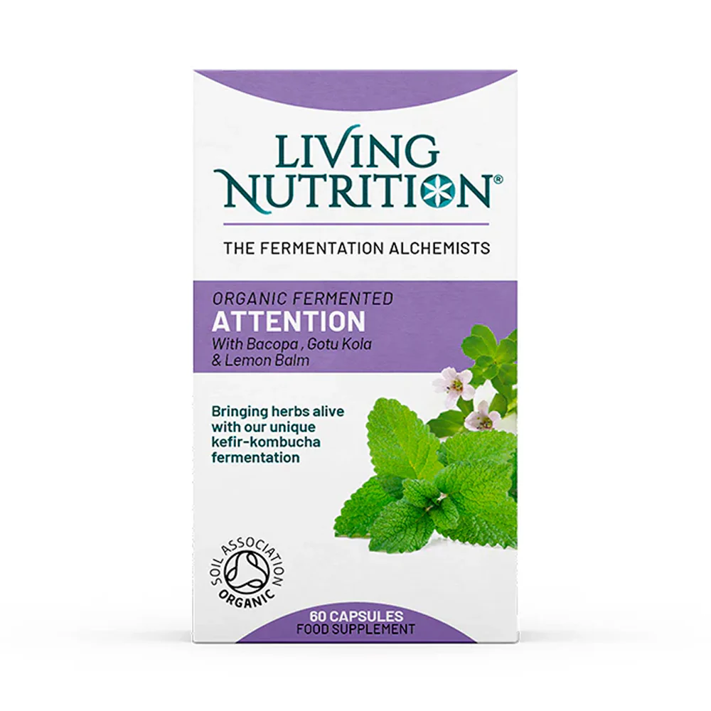 Living Nutrition Organic Fermented Attention
