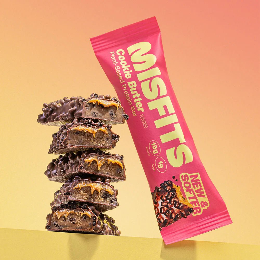 Misfits Cookie Butter Protein Bar - Image 2