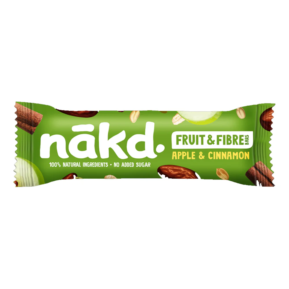 Nakd Apple & Cinnamon Fruit & Fibre Bar