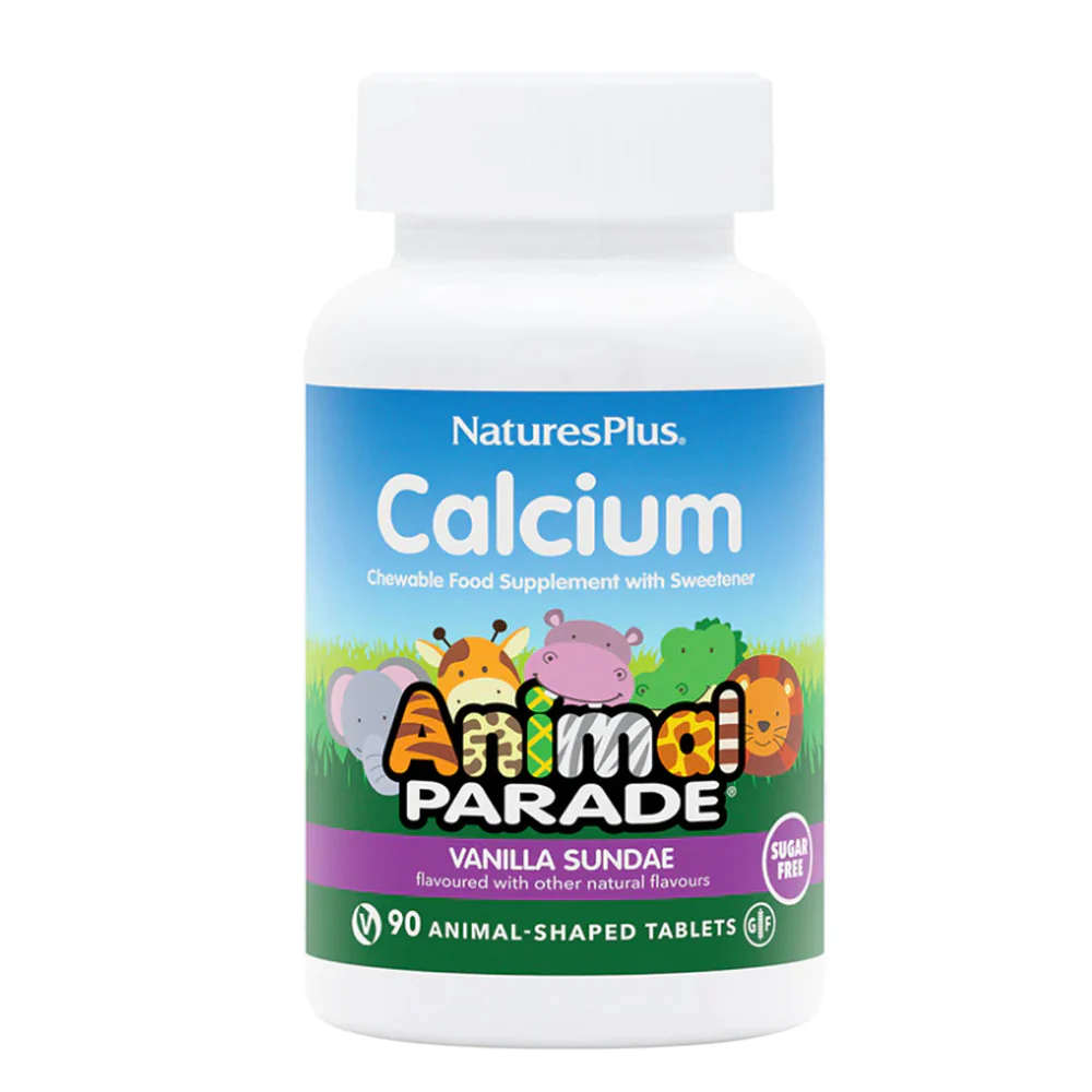 Nature's Plus Animal Parade Sugar-Free Calcium Children's Chewables