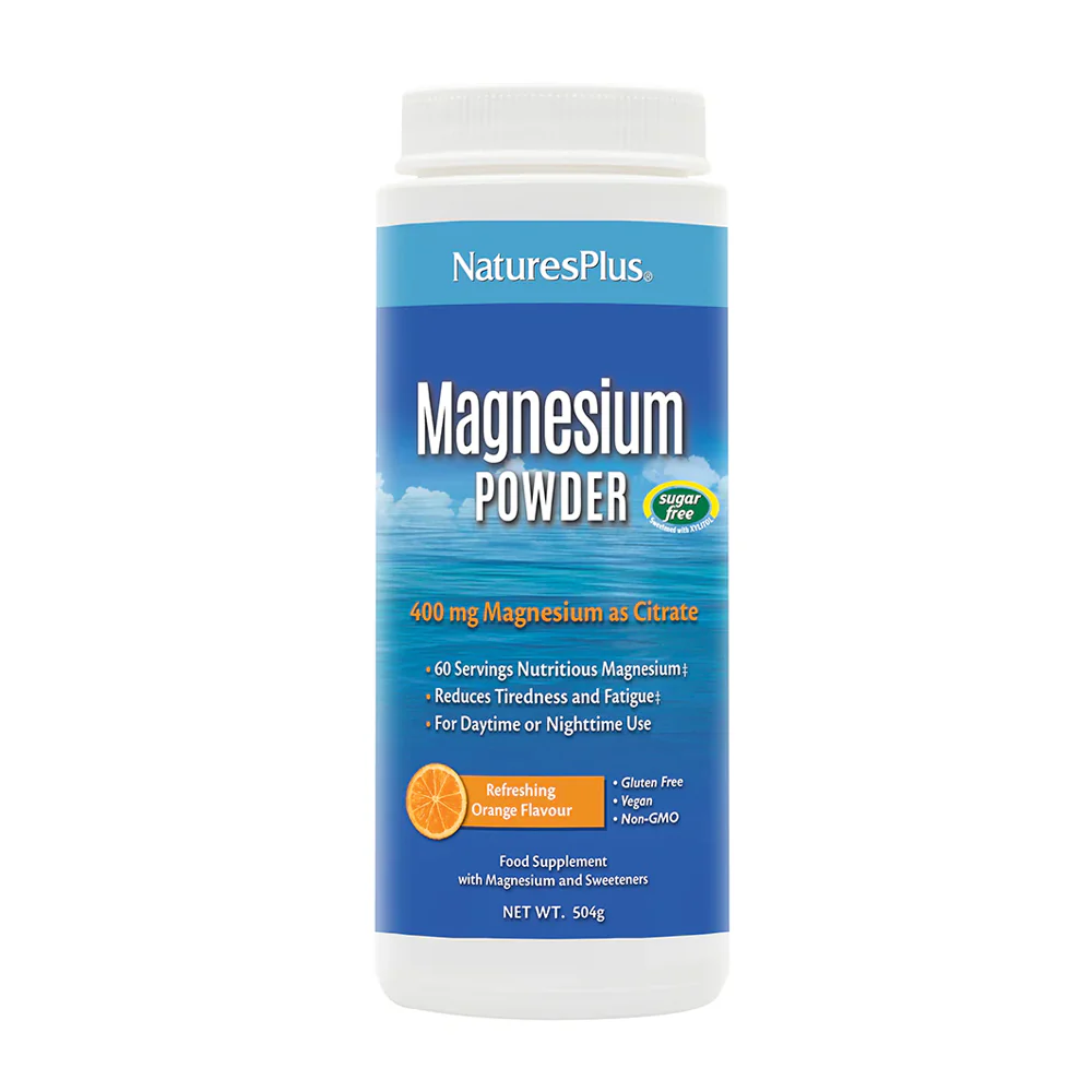 Nature's Plus Magnesium Powder - Orange Flavour