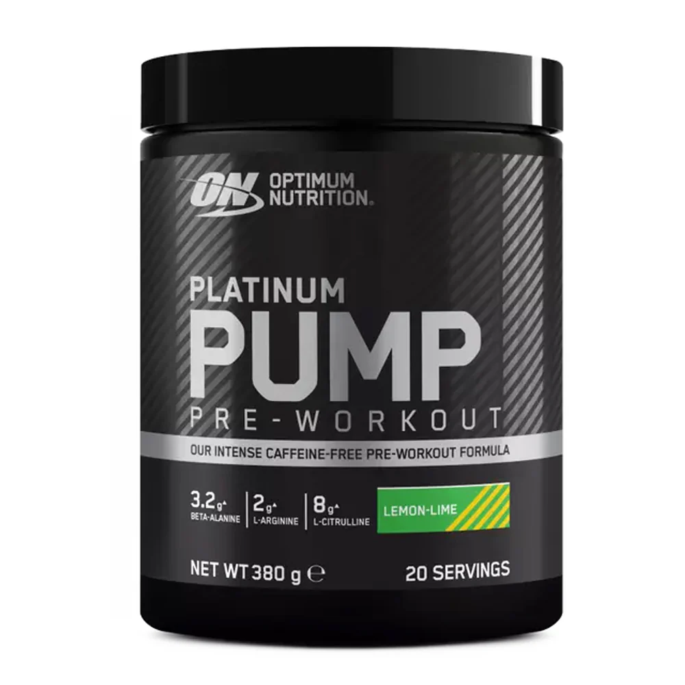 Optimum Nutrition - Platinum Pump Pre-workout - Lemon & Lime