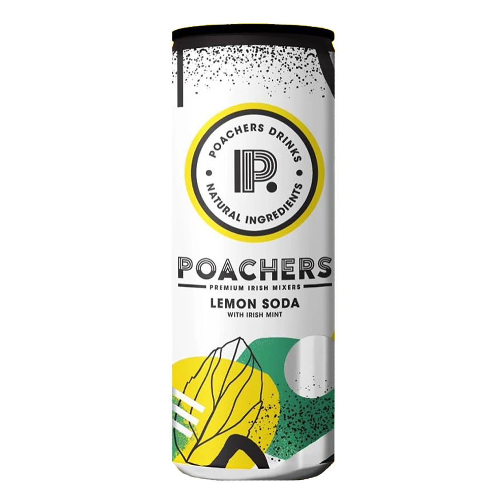 Poachers Lemon Soda with Irish Mint