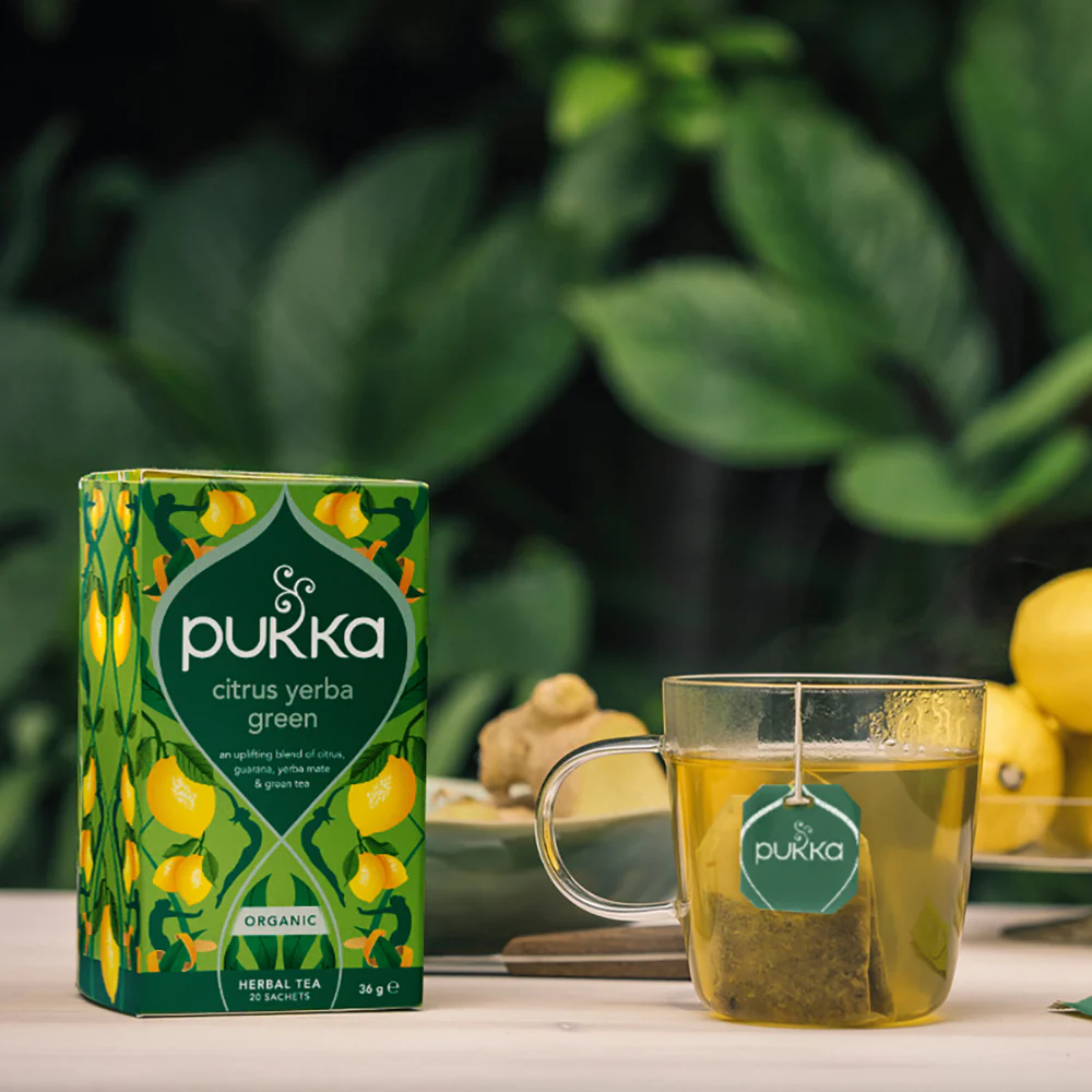 Pukka Citrus Yerba Green Tea - Image 3