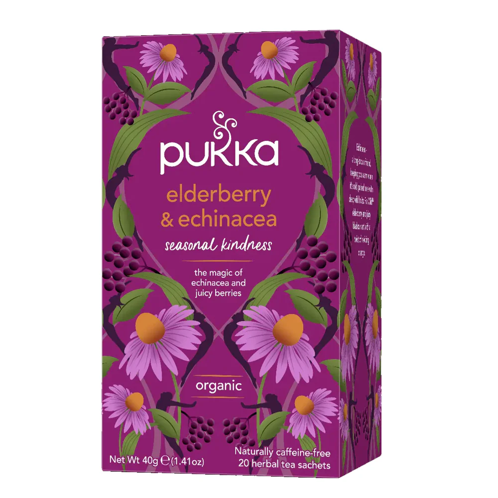Pukka Organic Elderberry & Echinacea Tea