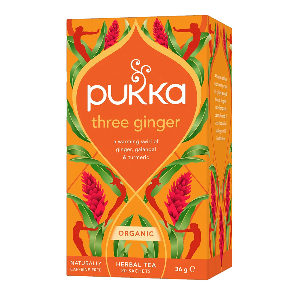 Pukka Organic Three Ginger Tea