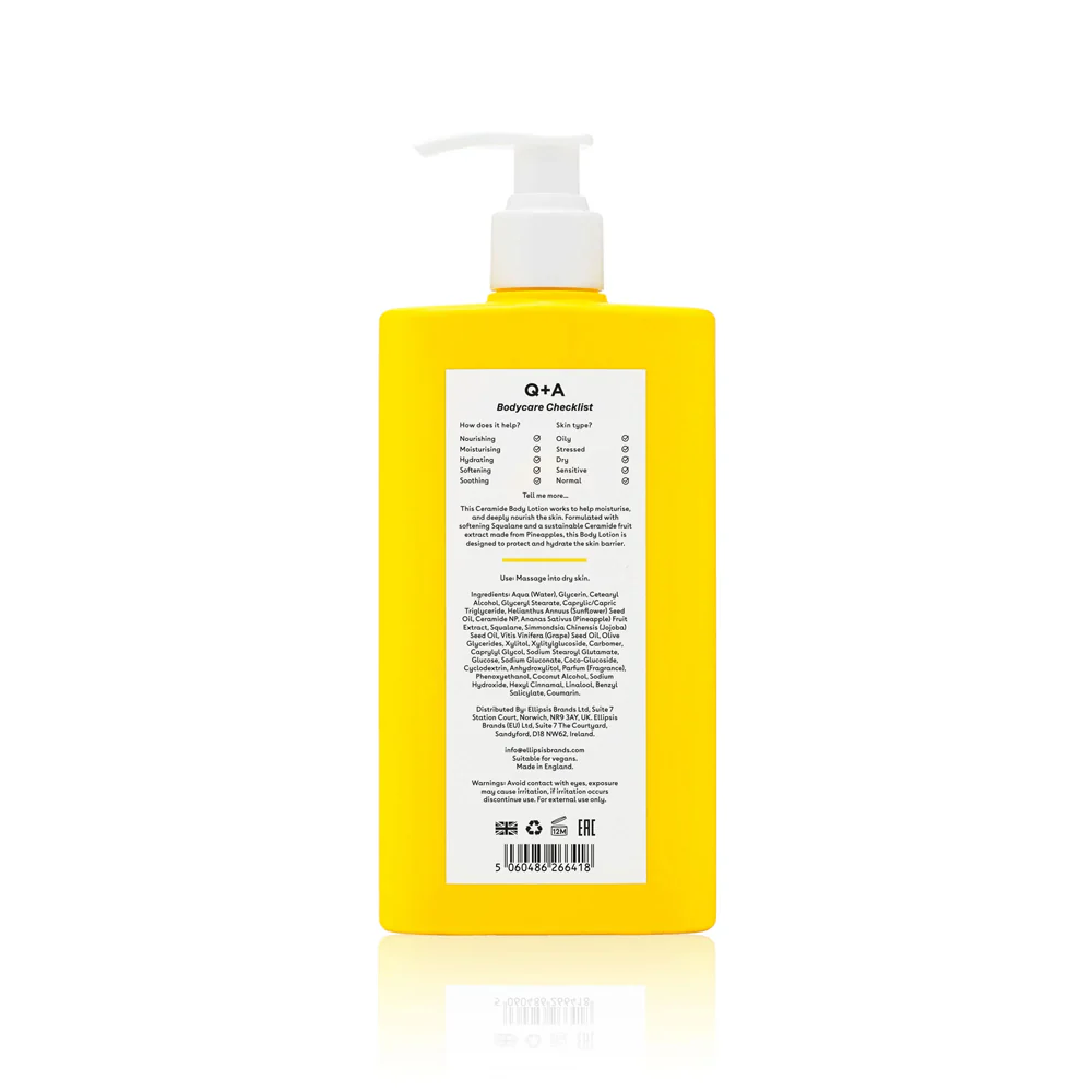 Q+A Ceramide Body Lotion - Image 2