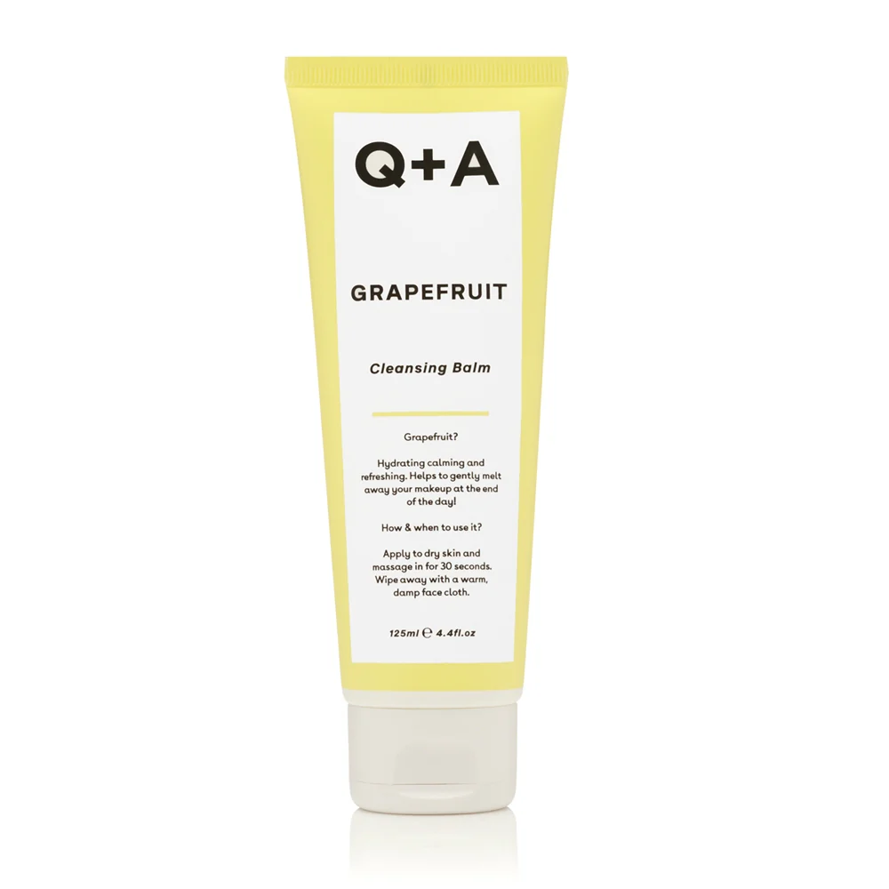 Q+A Grapefruit Cleansing Balm