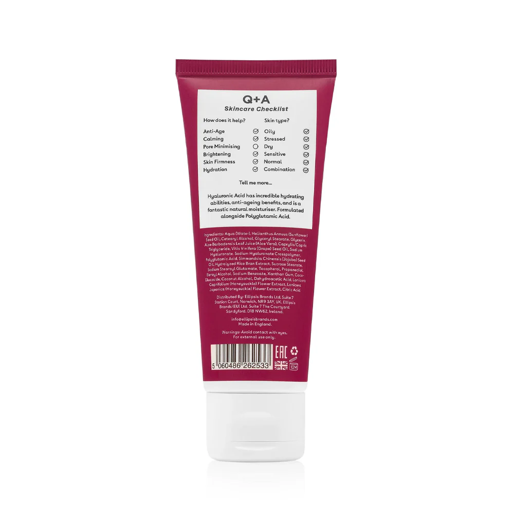 Q+A Hyaluronic Acid Daily Moisturiser - Image 2