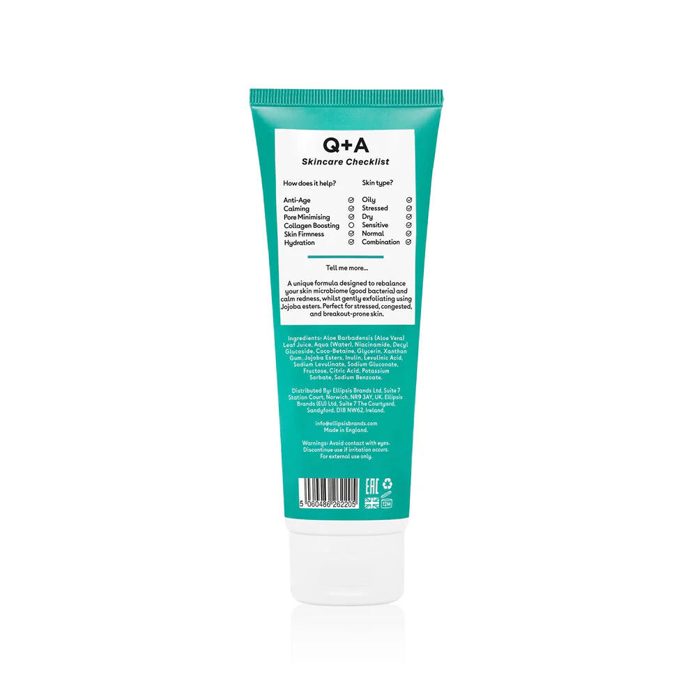 Q+A Niacinamide Gentle Exfoliating Cleanser - Image 4