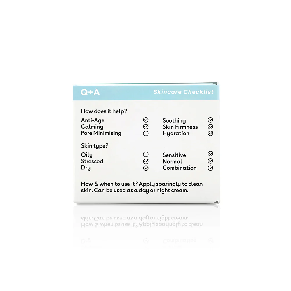 Q+A Snow Algae Intensive Face Cream - Image 3