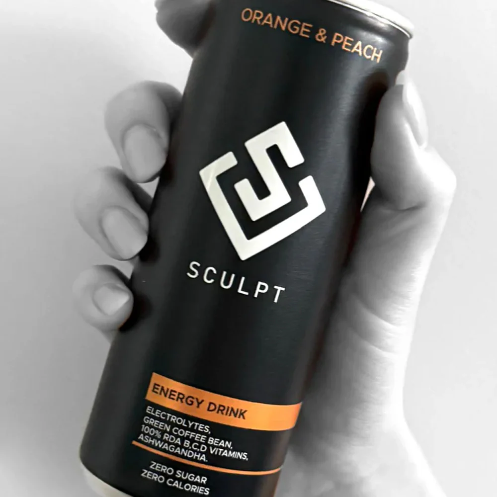 Sculpt Energy Drink Orange & Peach - Image 2