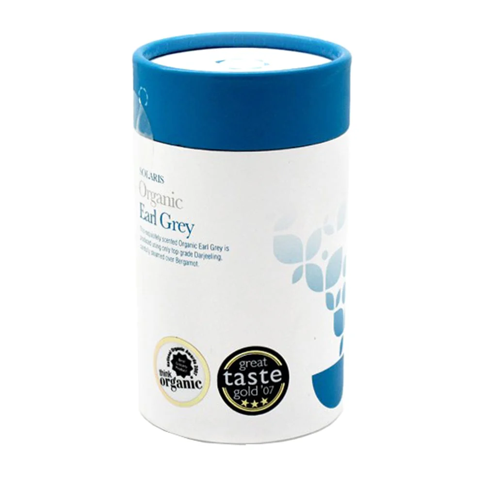 Solaris Organic Loose Leaf Earl Grey Darjeeling Tea - Image 2