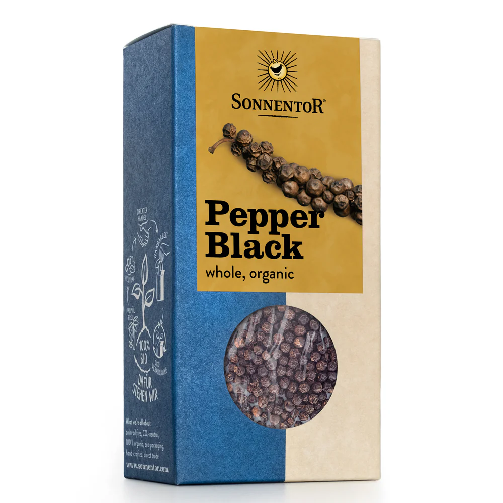 Sonnentor Organic Whole Black Pepper