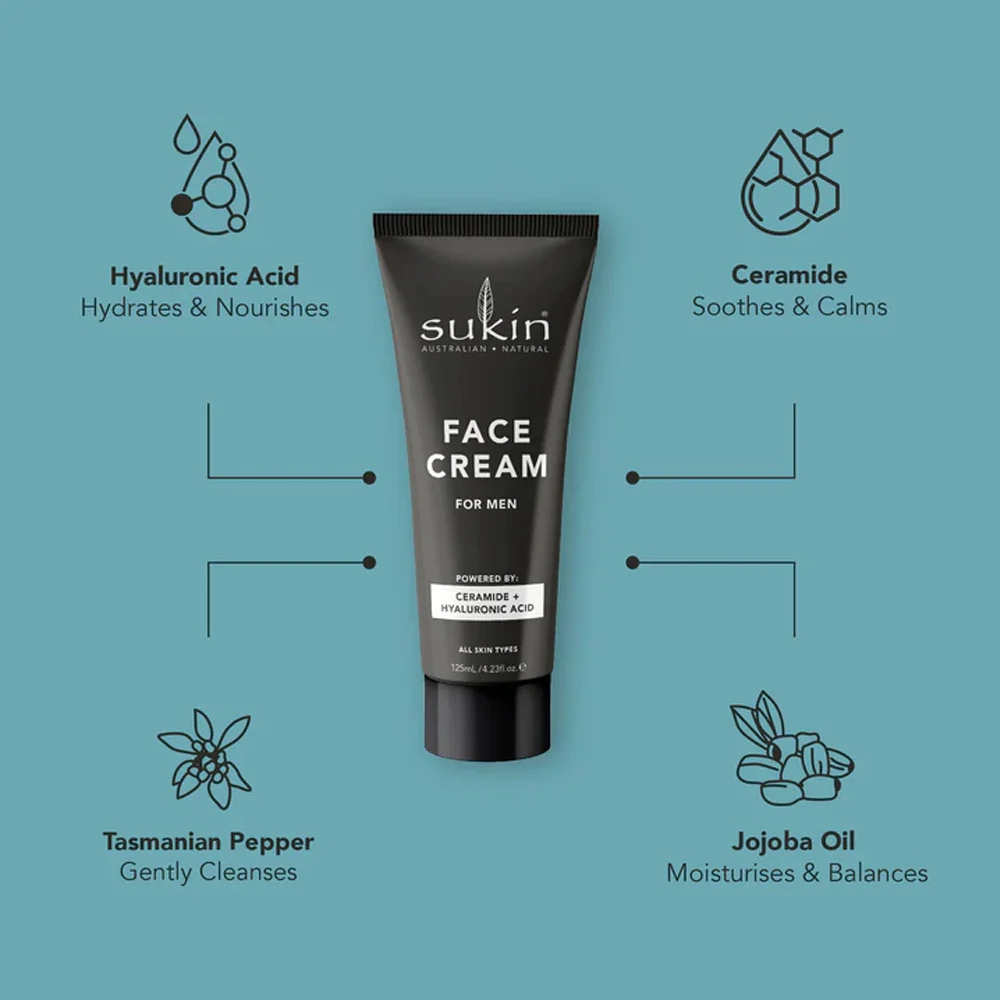 Sukin Face Cream For Men - Image 2