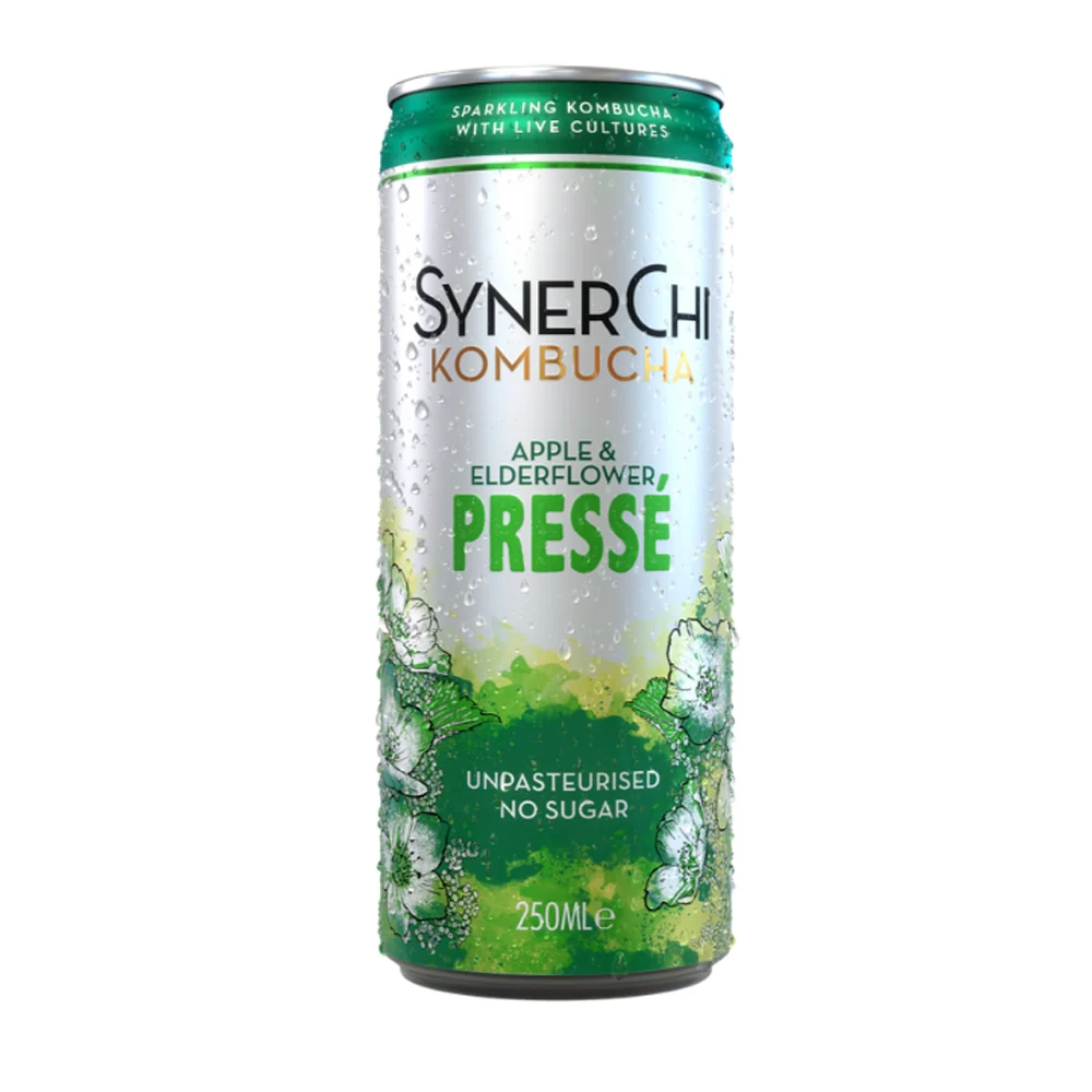 Synerchi Kombucha Apple & Elderflower Presse