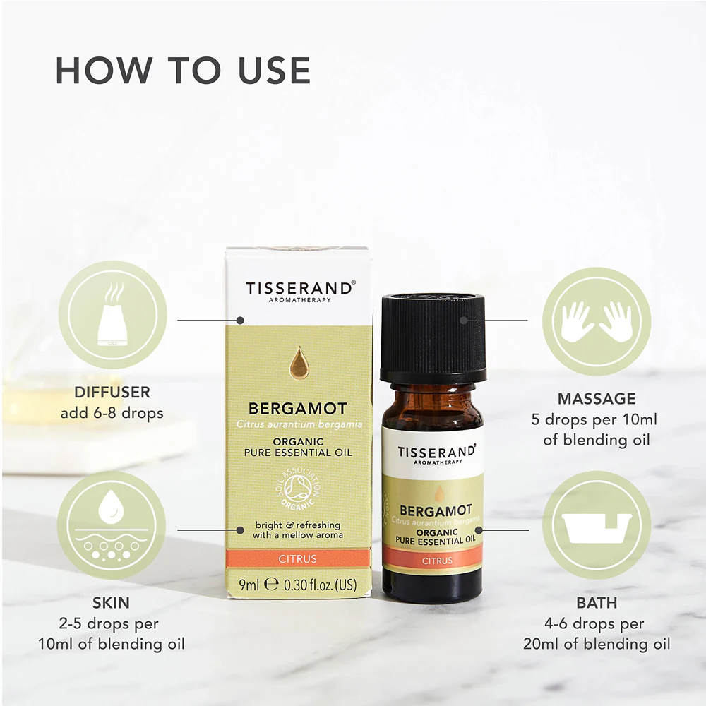Tisserand Organic Bergamot Essential Oil - Image 2