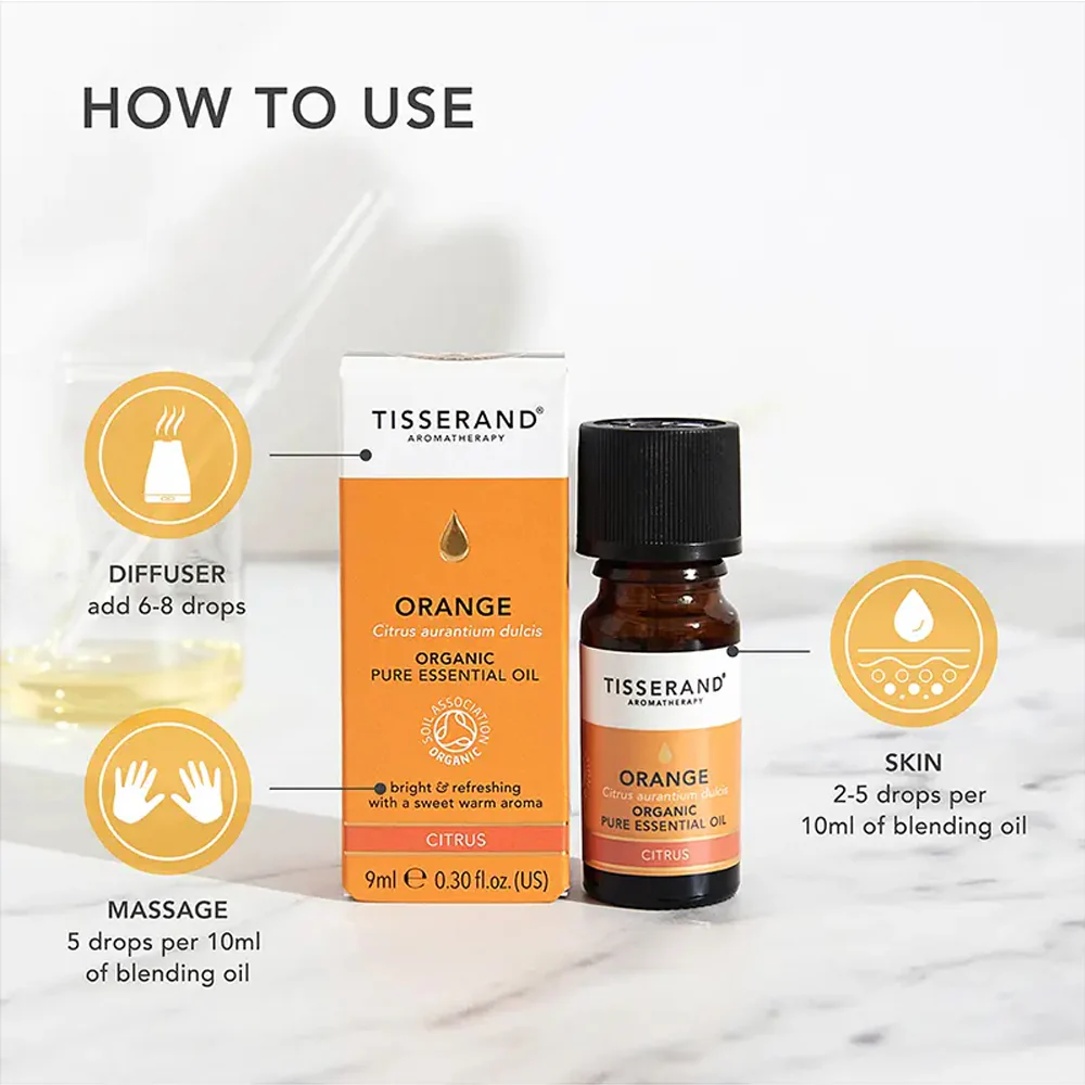 Tisserand Organic Orange Essential Oil - Image 2