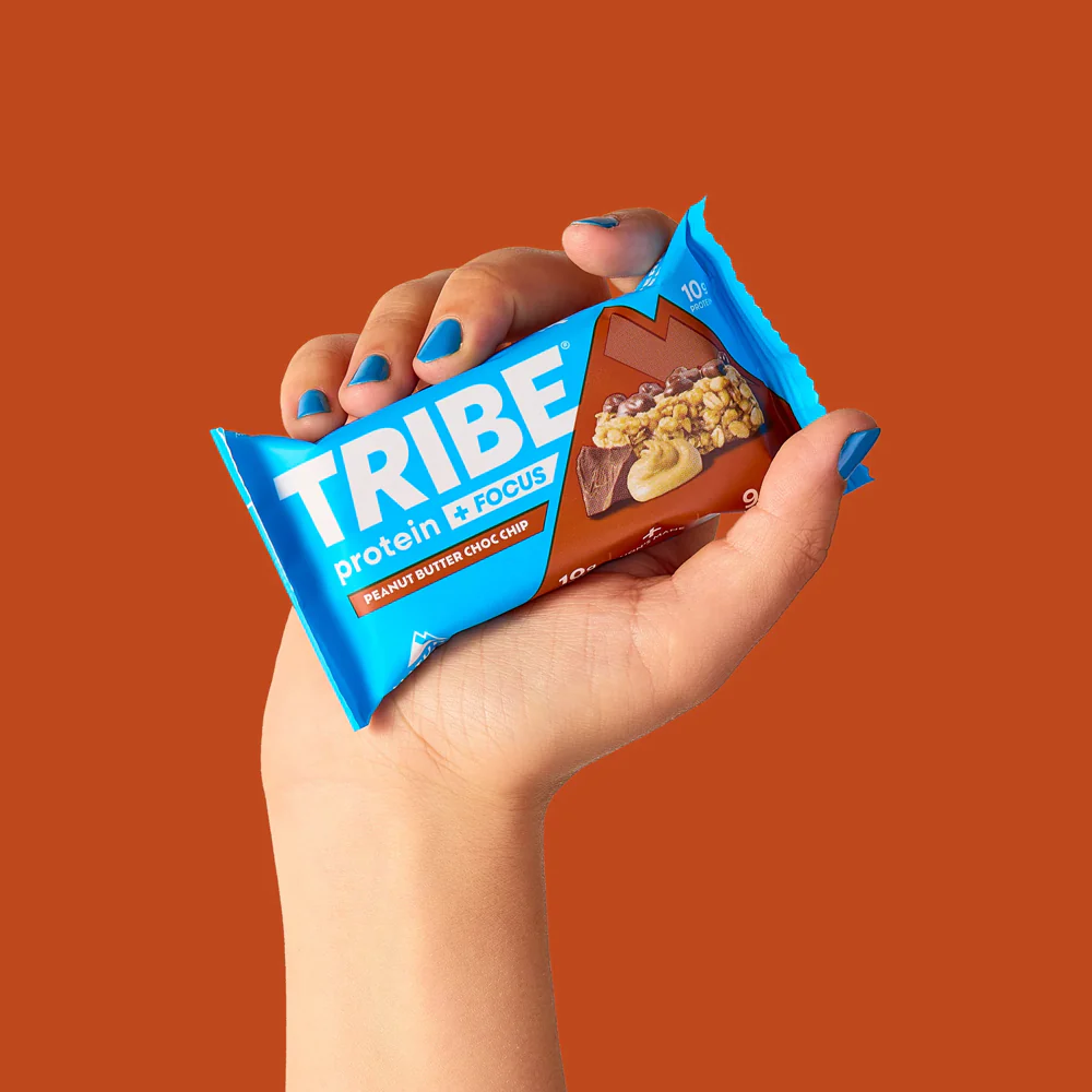 Tribe Peanut Butter Choc Chip Protein + Focus - Image 2