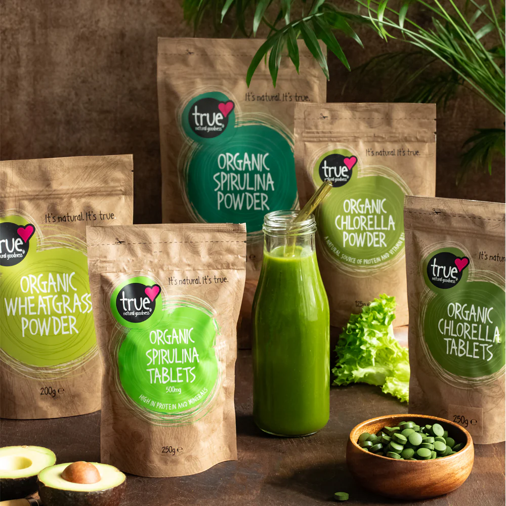 True Natural Goodness Organic Spirulina Tablets - Image 2