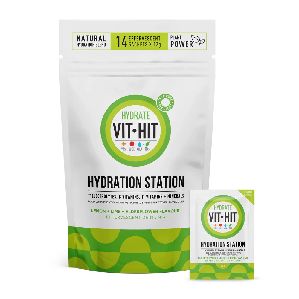VitHit Hydration Station Lemon, Lime & Elderflower