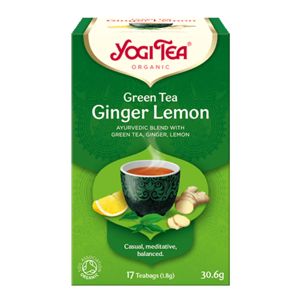 Yogi Tea Organic Green Tea Ginger Lemon Tea